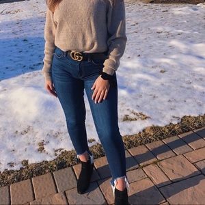 High Rise Cropped Jeggings